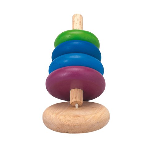 Anneaux à empiler en bois